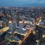 Výhled na Bangkok z Baiyoke Tower II