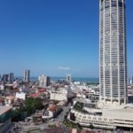 Pohled na Penang z hotelu