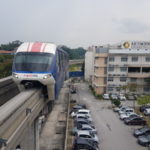 Nadzemní vlak v Kuala Lumpur