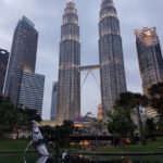 Petronas Twin Towers v Kuala Lumpur