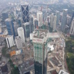 Výhled z věže Petronas Twin Towers